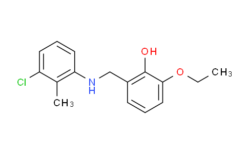 1019535-57-9 | 2-{[(3-Chloro-2-methylphenyl)amino]methyl}-6-ethoxyphenol