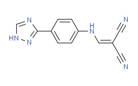 1023541-22-1 | (((4-(1,2,4-Triazolyl)phenyl)amino)methylene)methane-1,1-dicarbonitrile