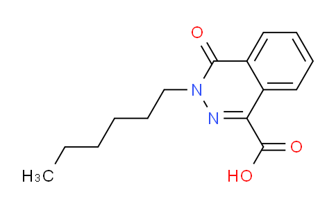 721418-37-7 | 3-hexyl-4-oxo-3,4-dihydrophthalazine-1-carboxylic acid