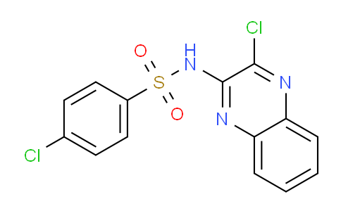 522628-95-1 | 4-chloro-N-(3-chloroquinoxalin-2-yl)benzene-1-sulfonamide