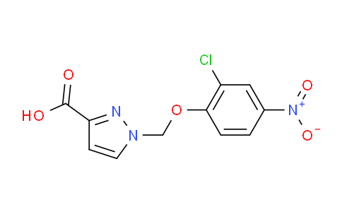 MC27T920 | 1004193-30-9 | 1-(2-chloro-4-nitrophenoxy)methyl-1H-pyrazole-3-carboxylic acid