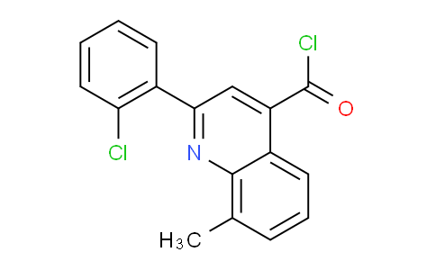 MC27U254 | 1160254-31-8 | 2-(2-Chlorophenyl)-8-methylquinoline-4-carbonyl chloride