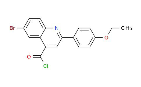 1160253-15-5 | 6-Bromo-2-(4-ethoxyphenyl)quinoline-4-carbonyl chloride