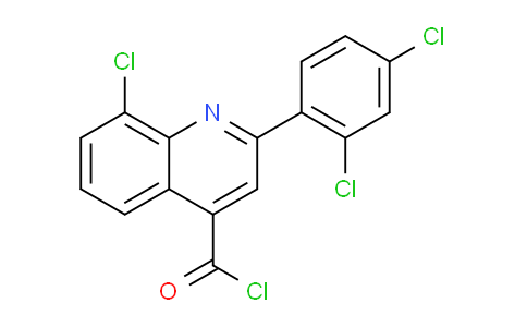 1160256-69-8 | 8-Chloro-2-(2,4-dichlorophenyl)quinoline-4-carbonyl chloride