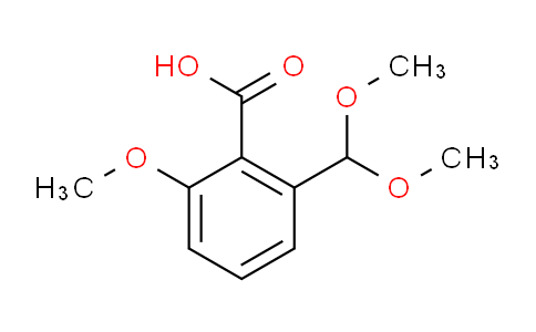 86146-46-5 | 2-(dimethoxymethyl)-6-methoxy-benzoic acid