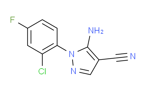 1159678-22-4 | 5-Amino-1-(2-chloro-4-fluoro-phenyl)-1H-pyrazole-4-carbonitrile
