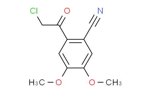 MC280M34 | 1228552-59-7 | 2-(Chloroacetyl)-4,5-dimethoxybenzonitrile