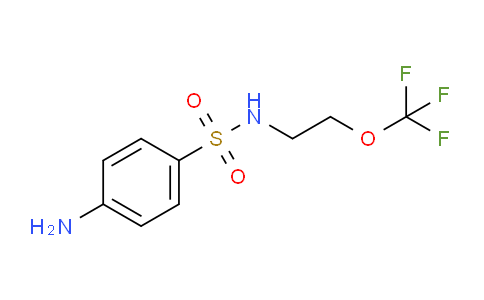 MC280M58 | 1206524-10-8 | 4-amino-N-[2-(trifluoromethoxy)ethyl]benzenesulfonamide