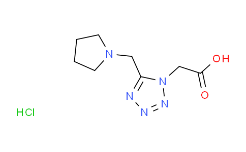 DY280N89 | 1211481-41-2 | [5-(pyrrolidin-1-ylmethyl)-1H-tetrazol-1-yl]acetic acid hydrochloride