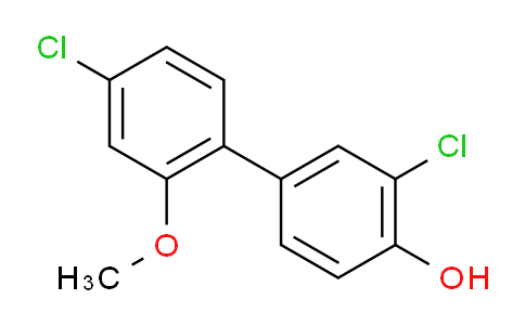 1261897-28-2 | 2-chloro-4-(4-chloro-2-methoxyphenyl)phenol