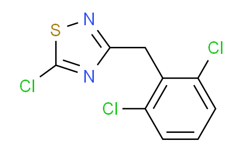 1221341-60-1 | 5-Chloro-3-[(2,6-dichlorophenyl)methyl]-1,2,4-thiadiazole