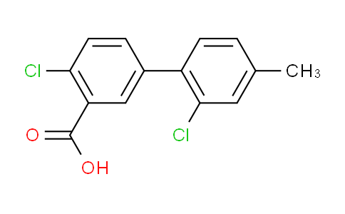 1261928-45-3 | 2-chloro-5-(2-chloro-4-methylphenyl)benzoic Acid