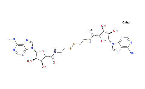 MC285G71 | 112524-01-3 | β-D-呋喃核酰胺，N,N'-(二硫二-2,1-乙二基)双[1-(6-氨基-9H-嘌呤-9-基)-1-脱氧- (9Cl)