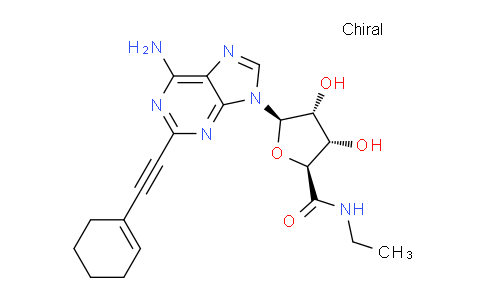 157879-19-1 | β-D-Ribofuranuronamide, 1-[6-amino-2-(2-cyclohexen-1-ylethynyl)-9H-purin-9-yl]-1-deoxy-N-ethyl- (9CI)