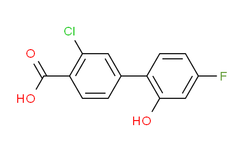 1261927-66-5 | 2-chloro-4-(4-fluoro-2-hydroxyphenyl)benzoic Acid