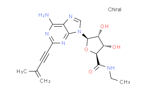 155036-79-6 | β-D-Ribofuranuronamide, 1-[6-amino-2-(3-methyl-3-buten-1-ynyl)-9H-purin-9-yl]-1-deoxy-N-ethyl- (9CI)