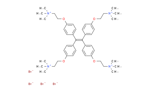 1219133-97-7 | 1,1,2,2-Tetrakis[4-(2-trimethylammonioethoxy)-phenyl]ethene Tetrabromide