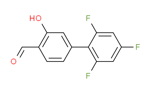 1261925-66-9 | 2-hydroxy-4-(2,4,6-trifluorophenyl)benzaldehyde