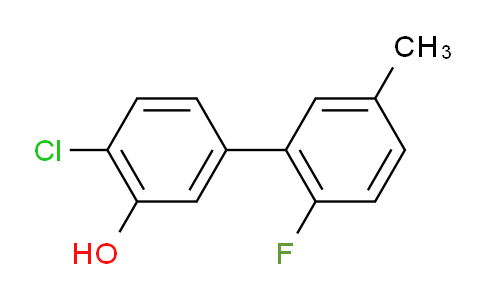 1261919-51-0 | 2-chloro-5-(2-fluoro-5-methylphenyl)phenol