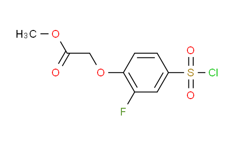 DY2A1413 | 1291488-79-3 | (4-Chlorosulphonyl-2-fluorophenoxy)acetic acid methyl ester