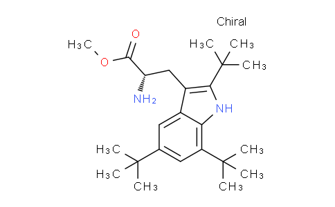1638744-52-1 | methyl (2S)-2-amino-3-(2,5,7-tri-tert-butyl-1H-indol-3-yl)propanoate