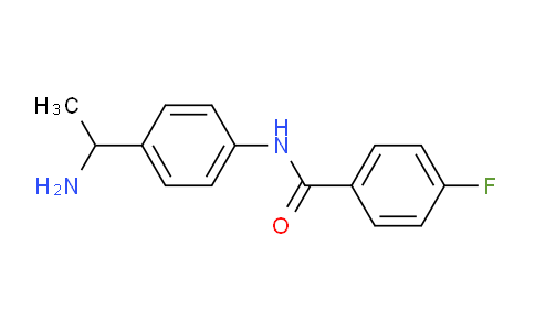 DY2A1607 | 954269-93-3 | N-4-(1-Aminoethyl)phenyl-4-fluorobenzamide