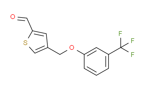 861442-92-4 | 4-{[3-(trifluoromethyl)phenoxy]methyl}thiophene-2-carbaldehyde