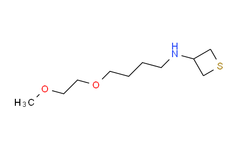1866518-98-0 | N-[4-(2-甲氧基乙氧基)丁基]硫杂环丁烷-3-胺