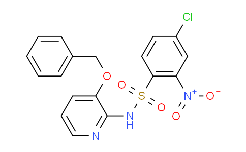 MC2A4839 | 1024479-59-1 | ((4-Chloro-2-nitrophenyl)sulfonyl)(3-(phenylmethoxy)(2-pyridyl))amine