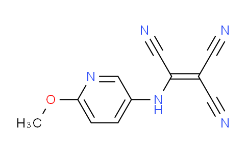 1024152-06-4 | 2-((6-Methoxy-3-pyridyl)amino)ethene-1,1,2-tricarbonitrile
