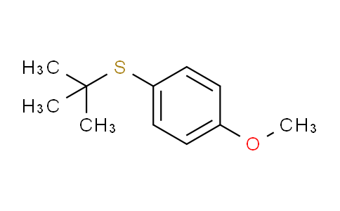 MC2A6740 | 7205-64-3 | Benzene, 1-[(1,1-dimethylethyl)thio]-4-methoxy-