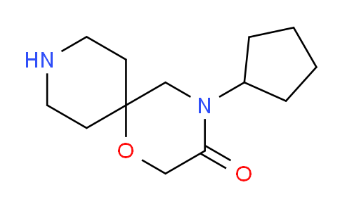 DY2A8543 | 1707668-22-1 | 4-Cyclopentyl-1-oxa-4,9-diazaspiro[5.5]undecan-3-one
