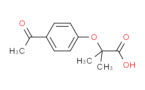 52179-07-4 | 2-(4-乙酰苯氧基)-2-甲基丙酸