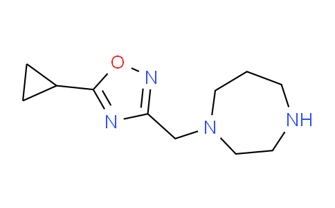 1249732-62-4 | 1-(5-cyclopropyl-1,2,4-oxadiazol-3-yl)methyl-1,4-diazepane