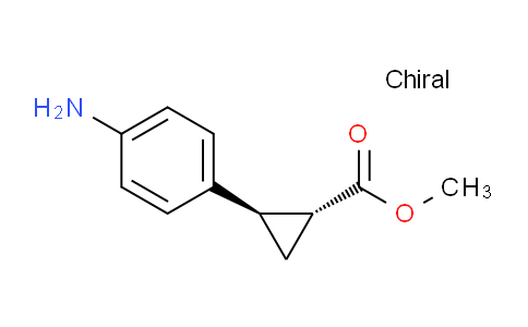 1356600-10-6 | Cyclopropanecarboxylic acid, 2-(4-aminophenyl)-, methyl ester, (1R,2R)-
