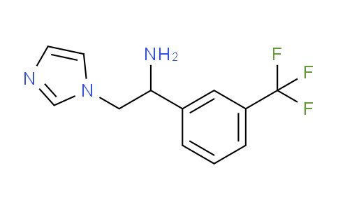 953883-66-4 | 2-咪唑-1-基-1-(3-三氟甲基苯基)-乙胺