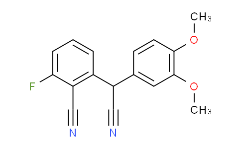 MC2B3414 | 339012-94-1 | 2-Cyano(3,4-dimethoxyphenyl)methyl-6-fluorobenzenecarbonitrile