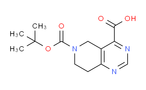 1784113-58-1 | 6-[(tert-butoxy)carbonyl]-5H,6H,7H,8H-pyrido[4,3-d]pyrimidine-4-carboxylic acid