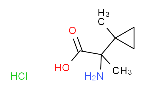 1798010-75-9 | 2-amino-2-(1-methylcyclopropyl)propanoic acid hydrochloride