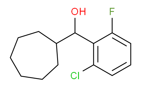 1443312-42-2 | Cycloheptyl (2-chloro-6-fluorophenyl)methanol