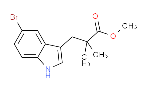 MC2B6695 | 2121009-98-9 | 3-(5-溴-1H-吲哚-3-基)-2,2-二甲基丙酸甲酯