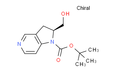 2306244-88-0 | tert-butyl (2S)-2-(hydroxymethyl)-2,3-dihydropyrrolo[3,2-c]pyridine-1-carboxylate