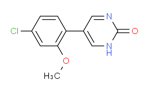DY2B8472 | 1111113-84-8 | 5-(4-chloro-2-methoxyphenyl)-1H-pyrimidin-2-one
