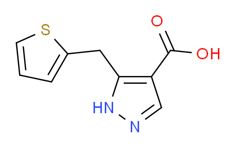 MC2B8913 | 2091655-56-8 | 5-(Thiophen-2-ylmethyl)-1H-pyrazole-4-carboxylic acid