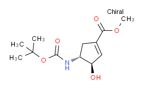 329910-41-0 | methyl (3R,4R)-4-(tert-butoxycarbonylamino)-3-hydroxy-cyclopentene-1-carboxylate
