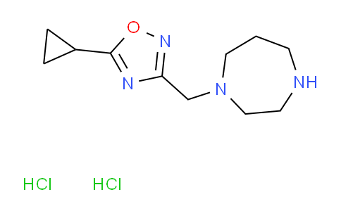 1315368-72-9 | 1-(5-cyclopropyl-1,2,4-oxadiazol-3-yl)methyl-1,4-diazepane dihydrochloride