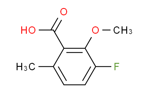 1427395-63-8 | 3-Fluoro-2-methoxy-6-methylbenzoic acid