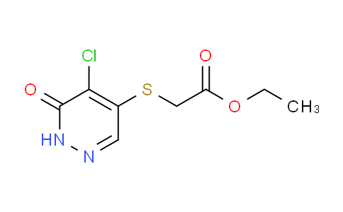 1696195-93-3 | ethyl 2-[(5-chloro-6-oxo-1,6-dihydropyridazin-4-yl)sulfanyl]acetate
