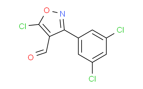 1188087-52-6 | 5-Chloro-3-(3,5-dichlorophenyl)-1,2-oxazole-4-carbaldehyde