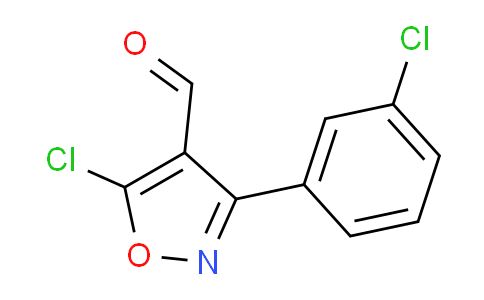 1188163-40-7 | 5-Chloro-3-(3-chlorophenyl)-1,2-oxazole-4-carbaldehyde
